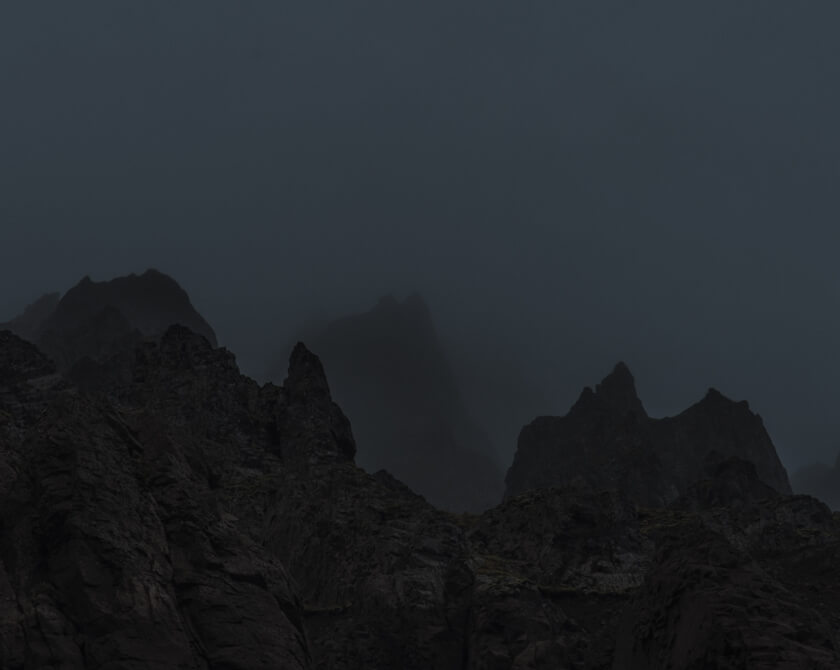 Dramatic landscape photography of Iceland