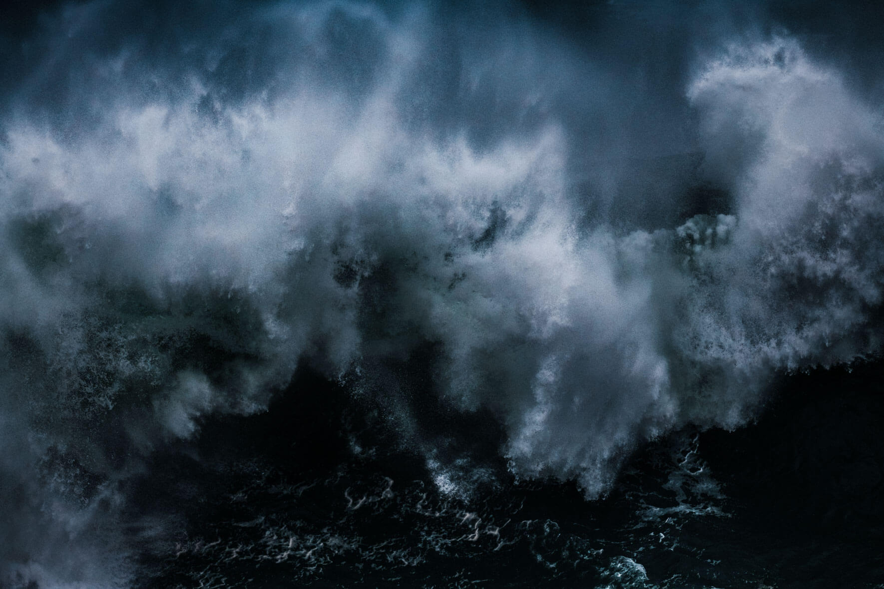 Dark and powerful waves
