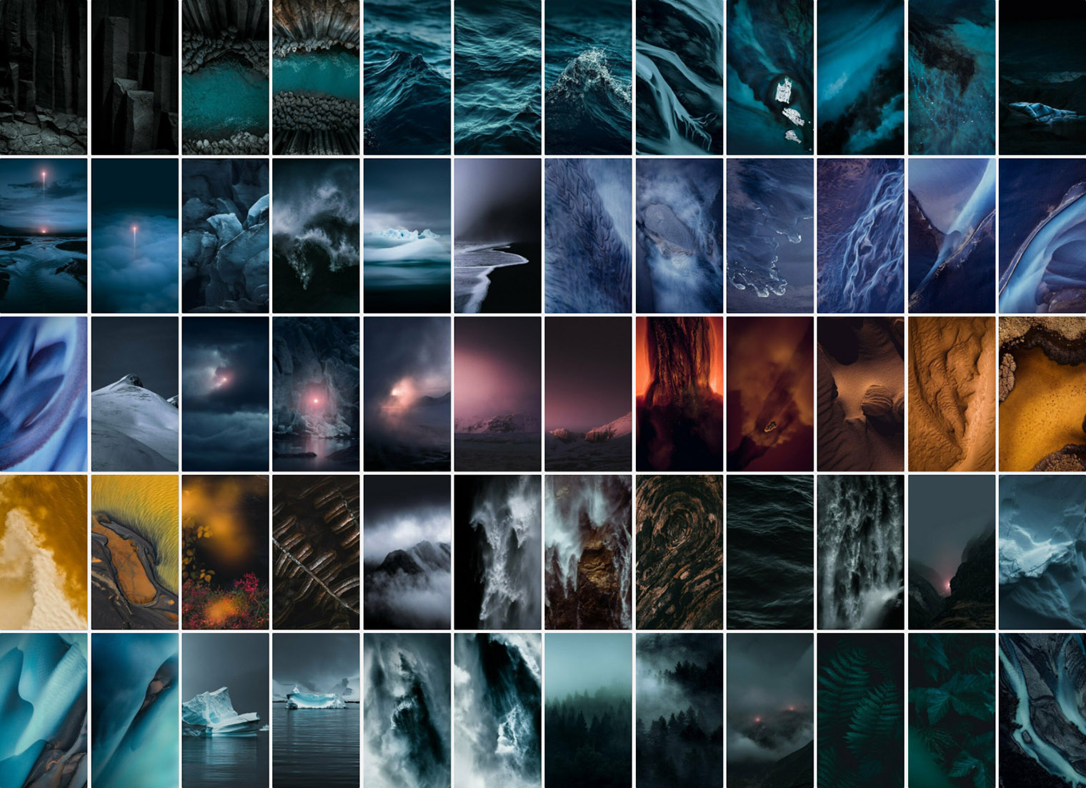 Smartphone Wallpaper by Northlandscapes - Overview with all Images